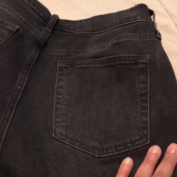 Gap denim flare high-rise washed out black never been worn - Picture 4 of 5
